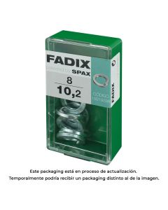 Caja s 8 unid. arandela presion 10,2mm fadix