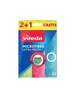 Bayeta microfibras ultrafresh 2+1 uds