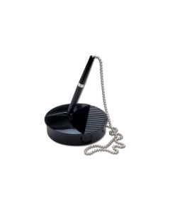 Boligrafo peana base negro