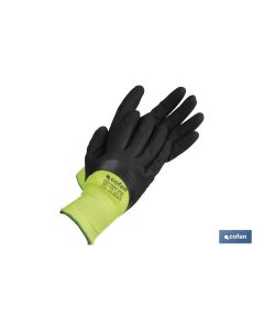 GUANTE IMPREG. NITRILO ESPUMA PROTECC. FRIO T-9 venta unitaria COFAN