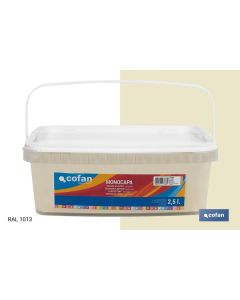 PINTURA PLÁSTICA MONOCAPA Marfil (2,5 LT) COFAN