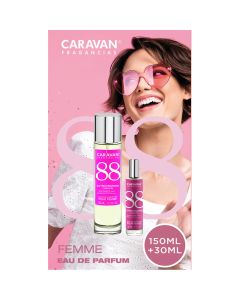 Estuche eau de parfum caravan nº 88, 150 + 30 ml señora