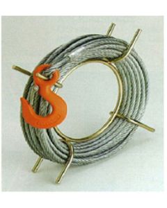 CABLE 10M 16,3MM C/GANCHO Y ENROLLADOR