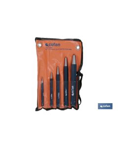 CONJUNTO 5 PCS GRANETES DE TRAZAR 2-10 MM COFAN