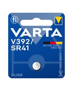 Micro pila de boton varta silver sr41 - v392 1,55v (blister 1 unid.) ø7,9x3,6mm