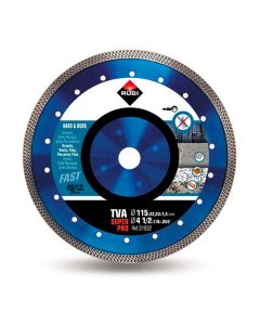 Disco diamantado tva ø115mm superpro 31932 rubi