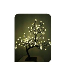 Arbol 3d sakura 60cm 120 leds blanco cálido ip44 edm