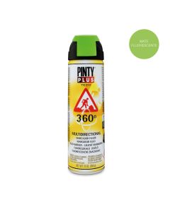 Pintura en spray pintyplus tech 650cc marcador 360° verde t136