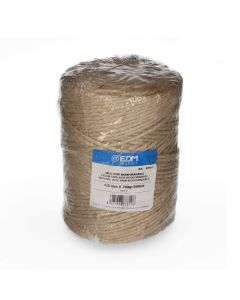 Hilo natural yute biodegradable 3 con bobina 750g/200m edm