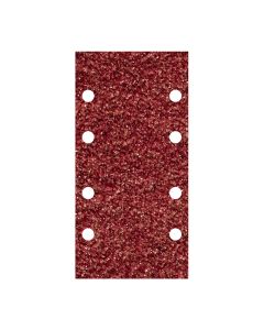 Set 10 hojas de lijar adhesivas corindón de grano 80 de 93x185mm 1767000 wolfcraft