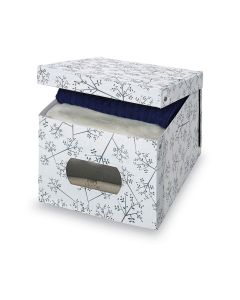 Caja guarda ropa vinilo xl bon ton 42x50x31cm