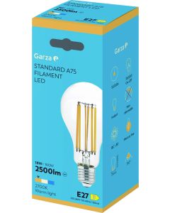 BOMBILLA LED FIL STD 18WE27 2500LM 2700K