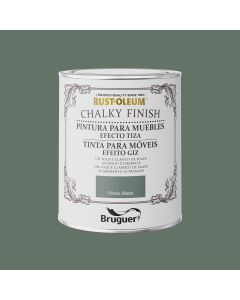 Rust-oleum chalky finish muebles verde abeto 0,750l 5733889 bruguer