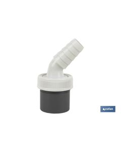 CONEXIÓN PVC Ø40 MM CON DOBLE TOMA AUXILIAR PARA ELECTRODOMÉSTICOS COFAN