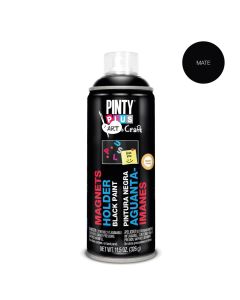 Pintura en spray pintyplus art & craft 520cc pintura aguanta-imanes negra pi104