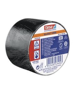 Cinta aislante homologada negra 25m x 50mm 53988 tesa