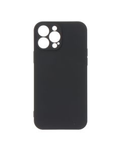 Carcasa negra de plástico soft touch para iphone 13 pro max