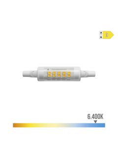 Bombilla lineal led 78mm r7s 5.5w 800lm 6400k luz fria ø1,6x7,8cm edm