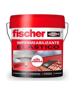 Impermeabilizante 15l gris con fibras 547154 fischer