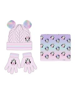 Set gorro-braga-guantes minnie