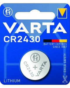 PILA BOTON LITIO CR2430 3V VARTA