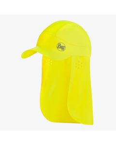 Gorra con protector de nuca pack bimini cap amarillo fluor buff