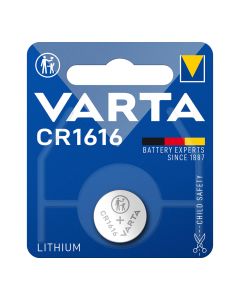 Pila varta lithium cr1616 3v (blister 1 unid.) ø16x1,6mm