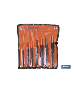 CONJUNTO 7 PCS BOTADOR CILINDRICO 1,5-6 MM COFAN