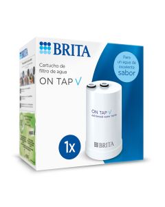 Cartucho de recambio de filtro de agua 600l on tap v pack 1-great tasting 1052385 brita