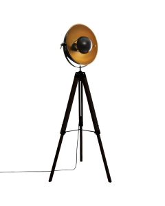 Lámpara tripode modelo 'loft lahti' negro e27 156,5x65x57cm