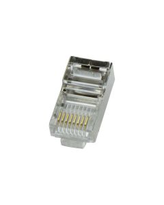 Conector rj45 macho ftp cat5e blindado (bolsa 100unid.)