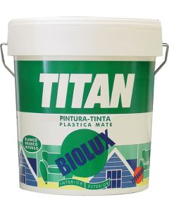 PINTURA PLAST.BIOLUX BCO.MATE EXT.15L