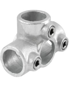 TOMA LATERAL EN T HIERRO GALVANIZ 42,4mm