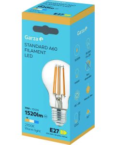 BOMBILLA LED FIL STD 11W E27 1520 2700K