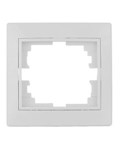 Marco para 1 elemento blanco 83x81x10mm serie europa solera erp71u