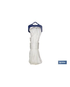 BLISTER MADEJA CORDON POLI 5MM 25M BLANCO COFAN