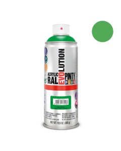 Pintura en spray pintyplus evolution 520 cc ral 6018 verde amarillento