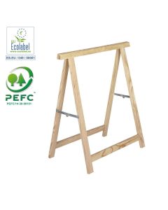 Caballete pino standar 75x73,5cm 100% pefc cert astigarraga