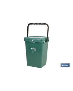 CONTENEDOR VERDE PARA VIDRIO  25L. COFAN