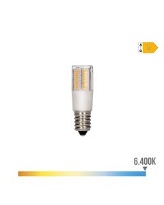 Bombilla tubular de led e14 5,5w 700lm 6400k luz fria ø1,8x5,7cm edm