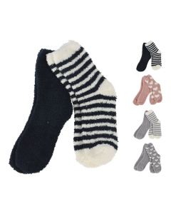 Calcetines de niños para invierno con medidas 32x10cm, modelos surtidos.