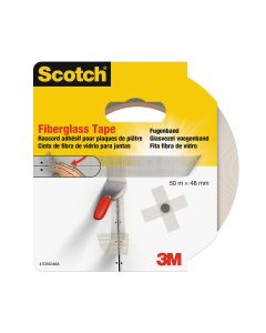 Cinta adhesiva de fibra de vidrio para juntas, 48 mm x 50 m