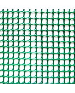 Rollo de malla ligera cadrinet color verde 1x5m cuadro: 4,5x4,5mm faura