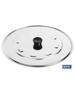 TAPA CDESVAPO ACERO INOX 32 cm venta unitaria COFAN