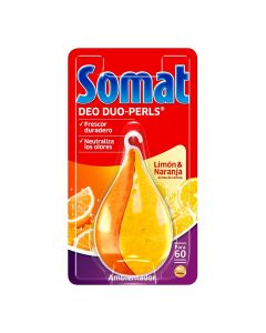 Ambientador somat para lavavajillas limon-naranja (60 lavados)