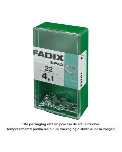 Caja s 22 unid. arandela presion 4,1mm fadix