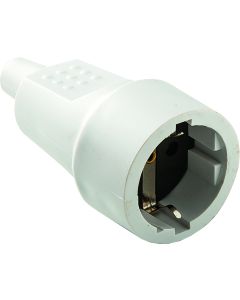 BASE 2104B TTL GOMA BLANCO 16A-250V