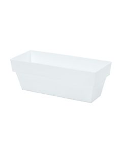 Jardinera limited 10x25cm blanco plastiken