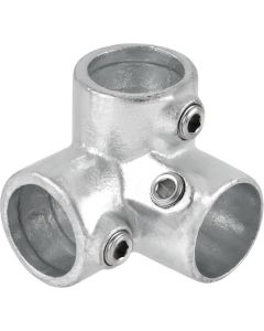 CODO HIERRO GALVANIZAD 90º 3 VIAS 42,4MM