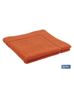 ALFOMBRA BAÑO ORANGE GR.1000 MODELO AMANECER 60X60cm COFAN